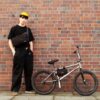 Duża nerka frame bag droog BMX