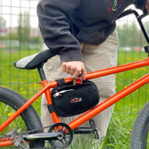 frame bag BMX czarny frame bag BMX