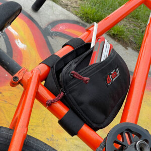 frame bag BMX czarny frame bag BMX czarny