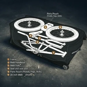 droog BMX Torba Podróżna Armour Pro - instrukcje